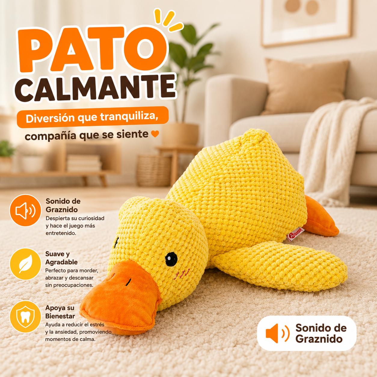 Pato Calmante DoggyDuck™ | Diversión y Compañía para tu Perro
