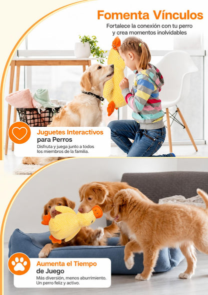 Pato Calmante DoggyDuck™ | Diversión y Compañía para tu Perro