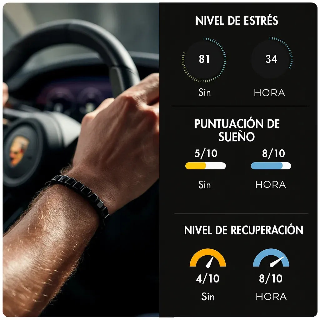 Pulsera Hora Hematita