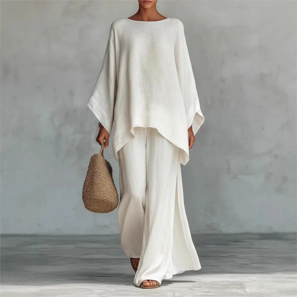 Conjunto Oversize Asimétrico | Dos Piezas de Caída Fluida | Minimalismo que se Nota
